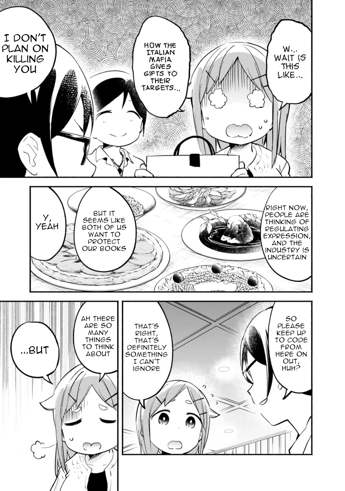 Denkigai no Honya-san Chapter 89 page 10 - Chapter 89: Continuing Work