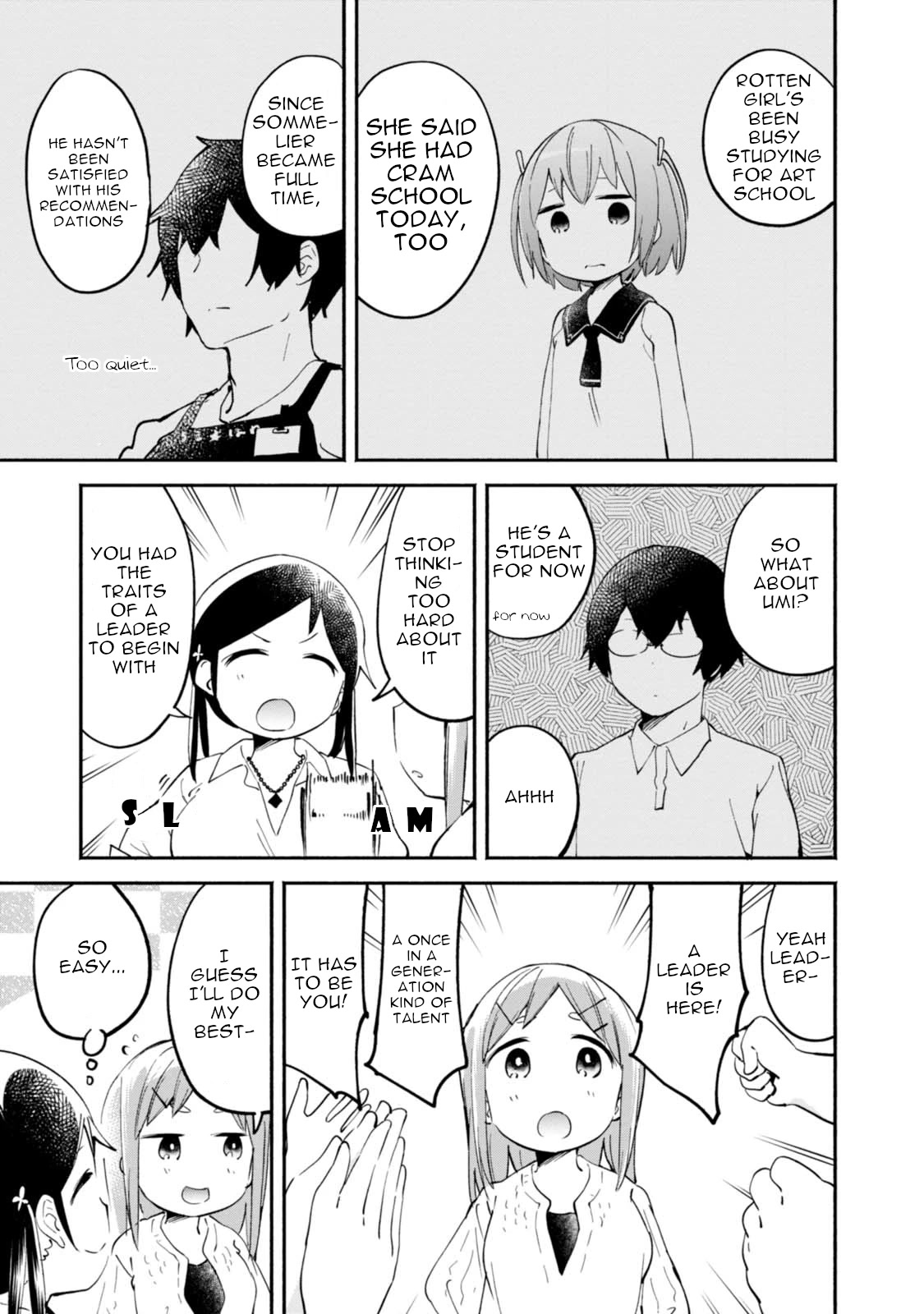 Denkigai no Honya-san Chapter 89 page 14 - Chapter 89: Continuing Work