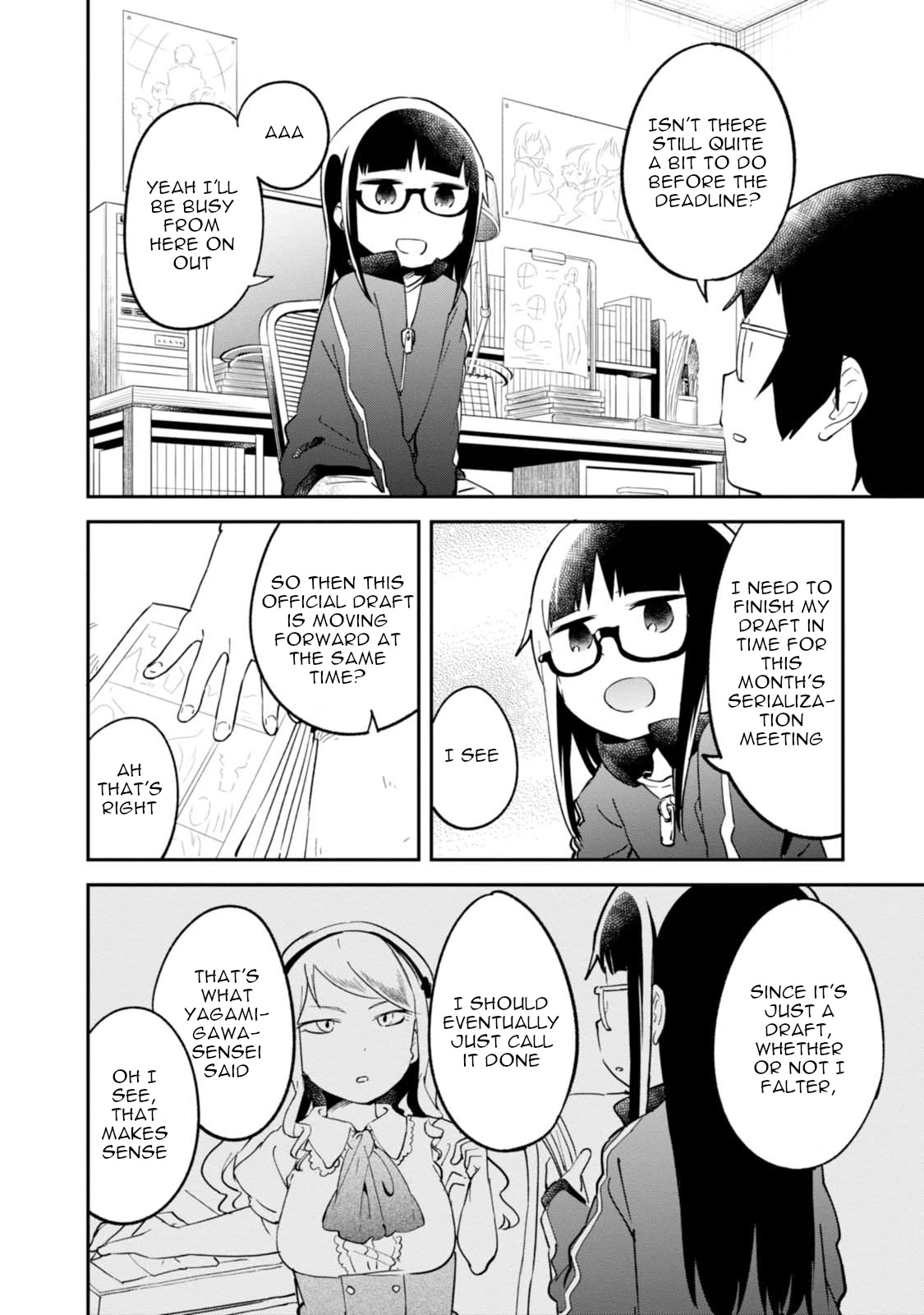 Denkigai no Honya-san Chapter 90 page 4 - Chapter 90: Unfulfilled Wing