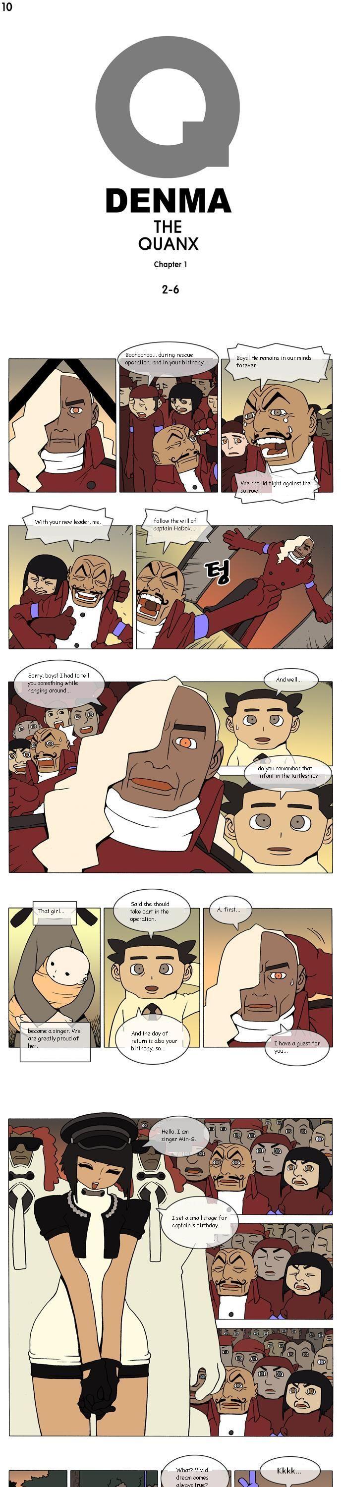 Denma Chapter 10 page 1 - Chapter 10 : Pirate Captain HaDok (5)