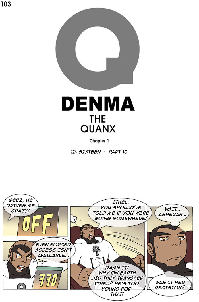 Denma Chapter 103 page 1 - Chapter 103 : Sixteen - part 16