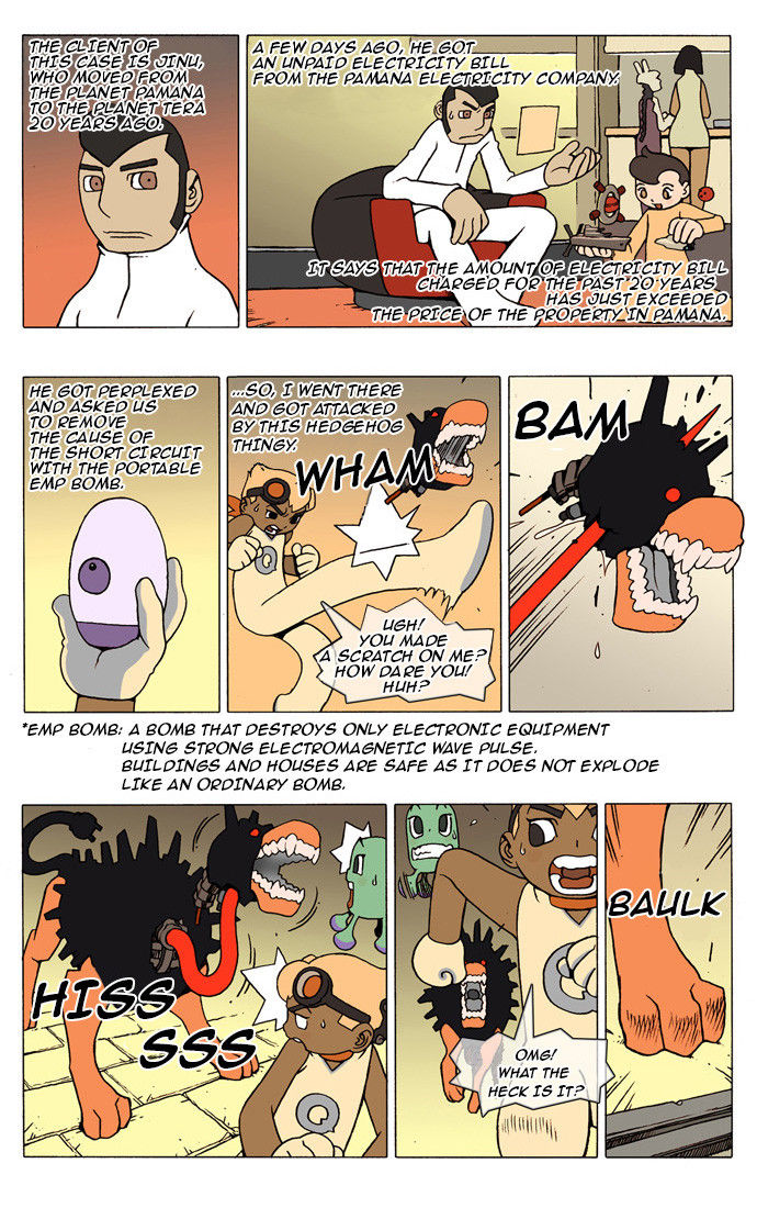Denma Chapter 2 page 2 - Chapter 2 : Pamana's Dog (2)