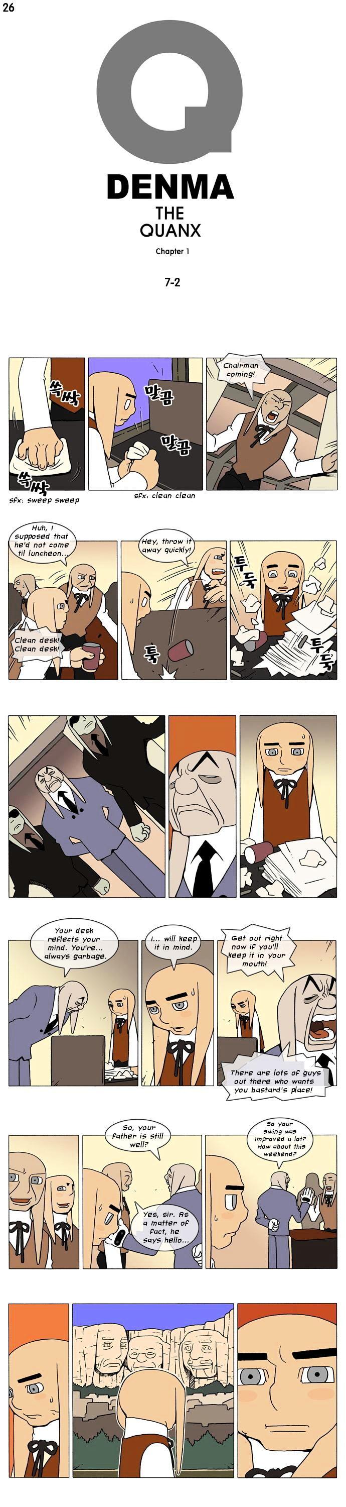 Denma Chapter 26.2 page 1 - Chapter 26 : 7. Lord Yael - Part 2