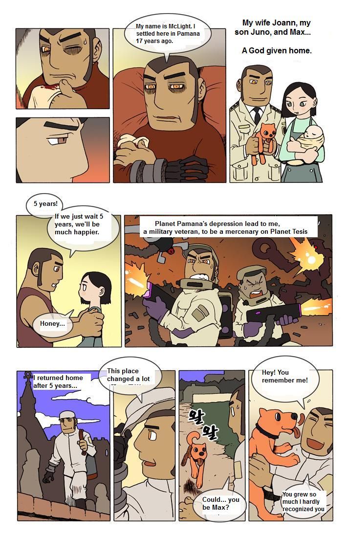 Denma Chapter 3 page 2 - Chapter 3 : Pamana's Dog (3)