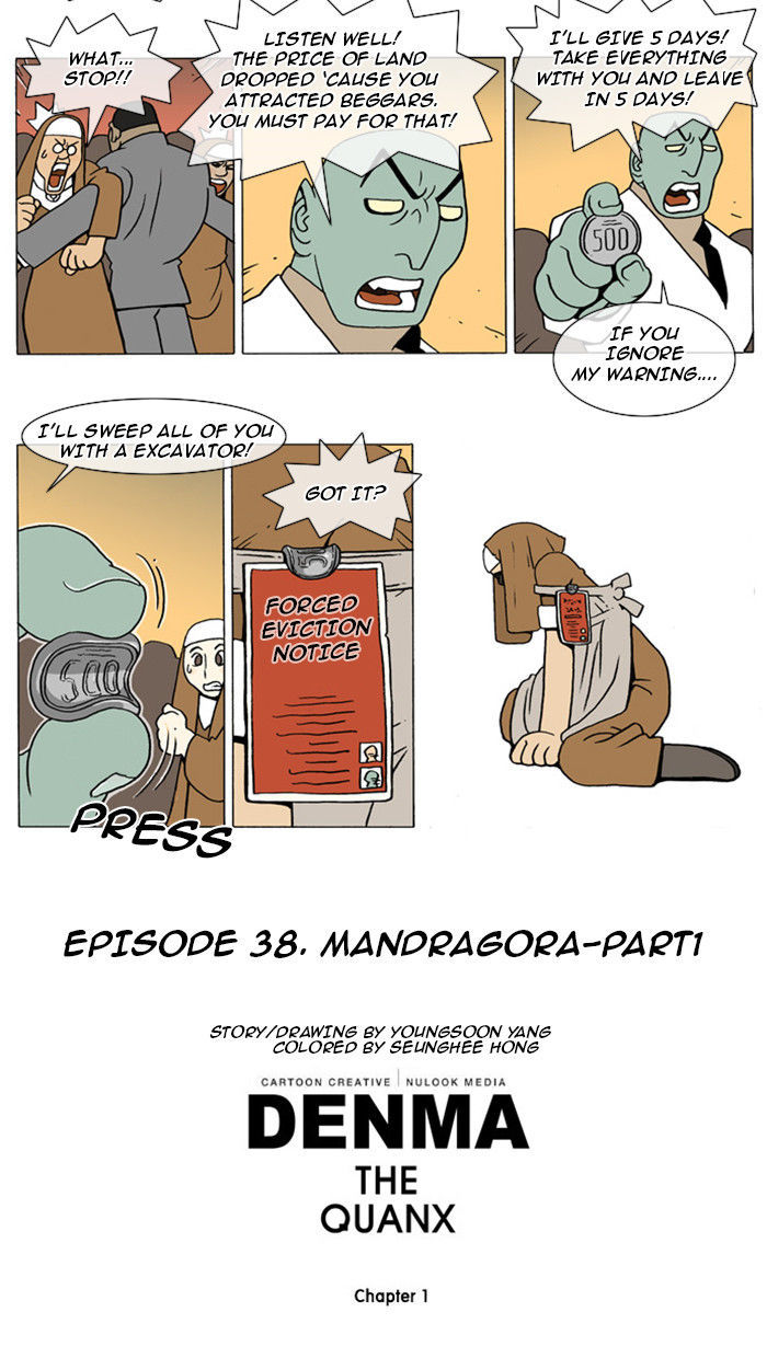Denma Chapter 38.1 page 7 - Chapter 38 : 9. Mandragora - Part 1