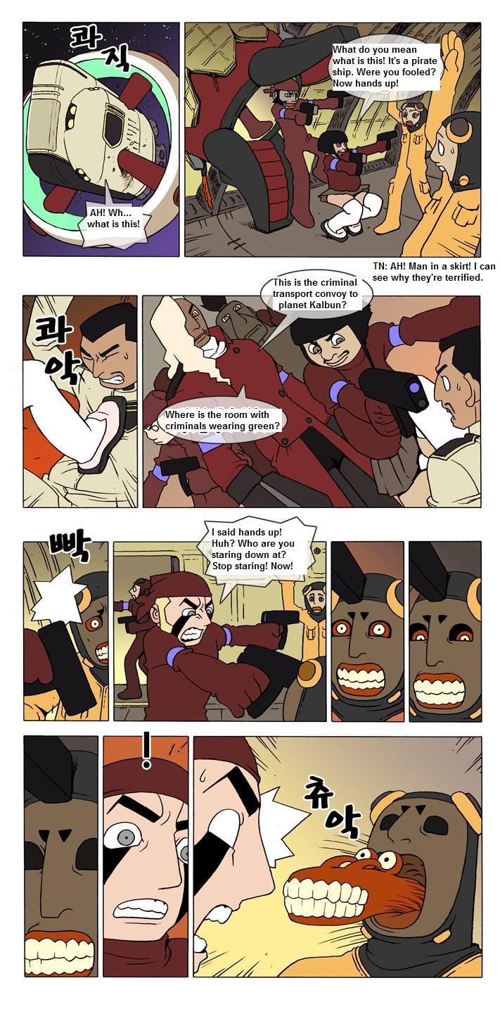 Denma Chapter 5 page 2 - Chapter 5 : Pirate Captain HaDok (1)