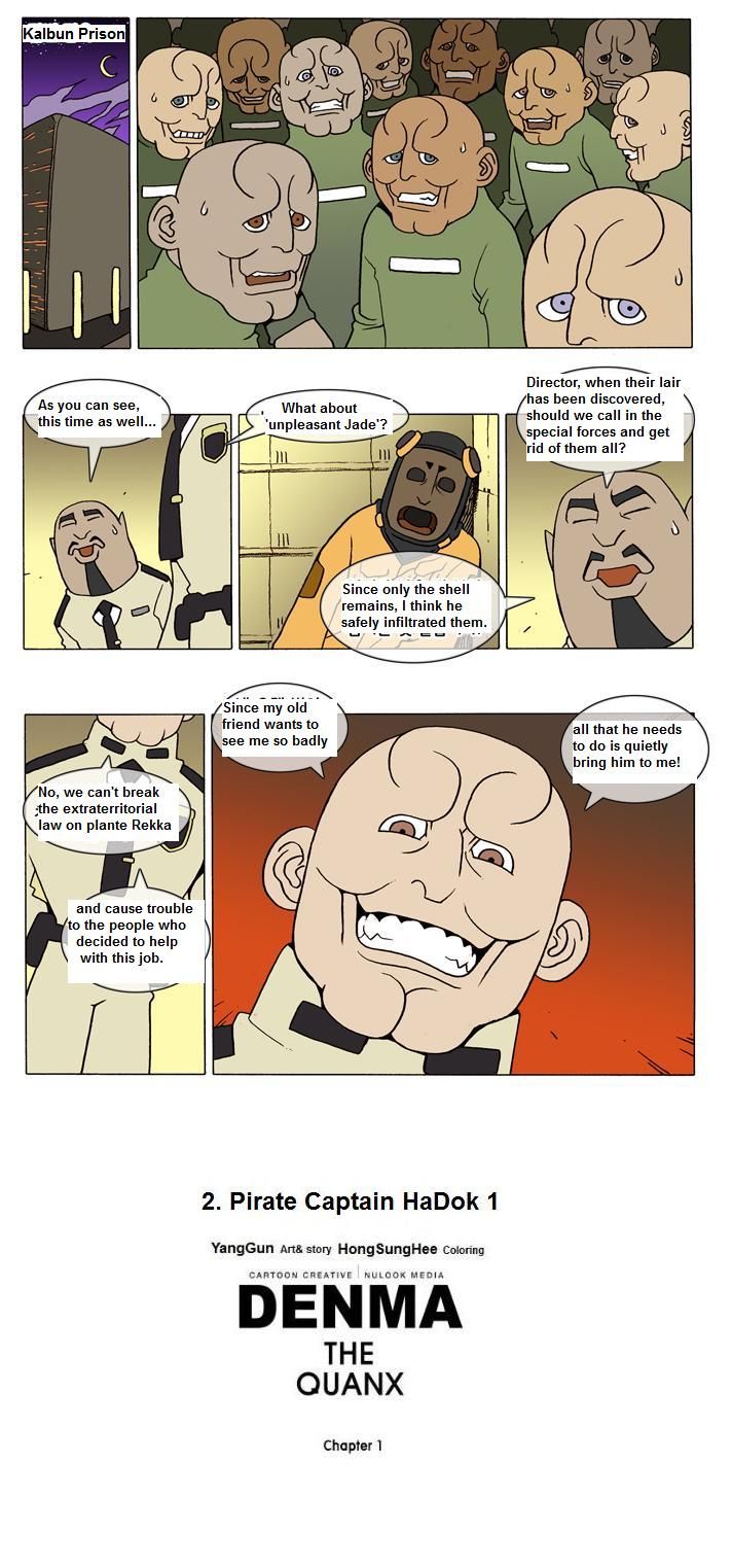 Denma Chapter 5 page 5 - Chapter 5 : Pirate Captain HaDok (1)