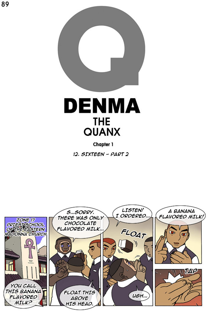 Denma Chapter 89 page 1 - Chapter 89 : Sixteen - part 2