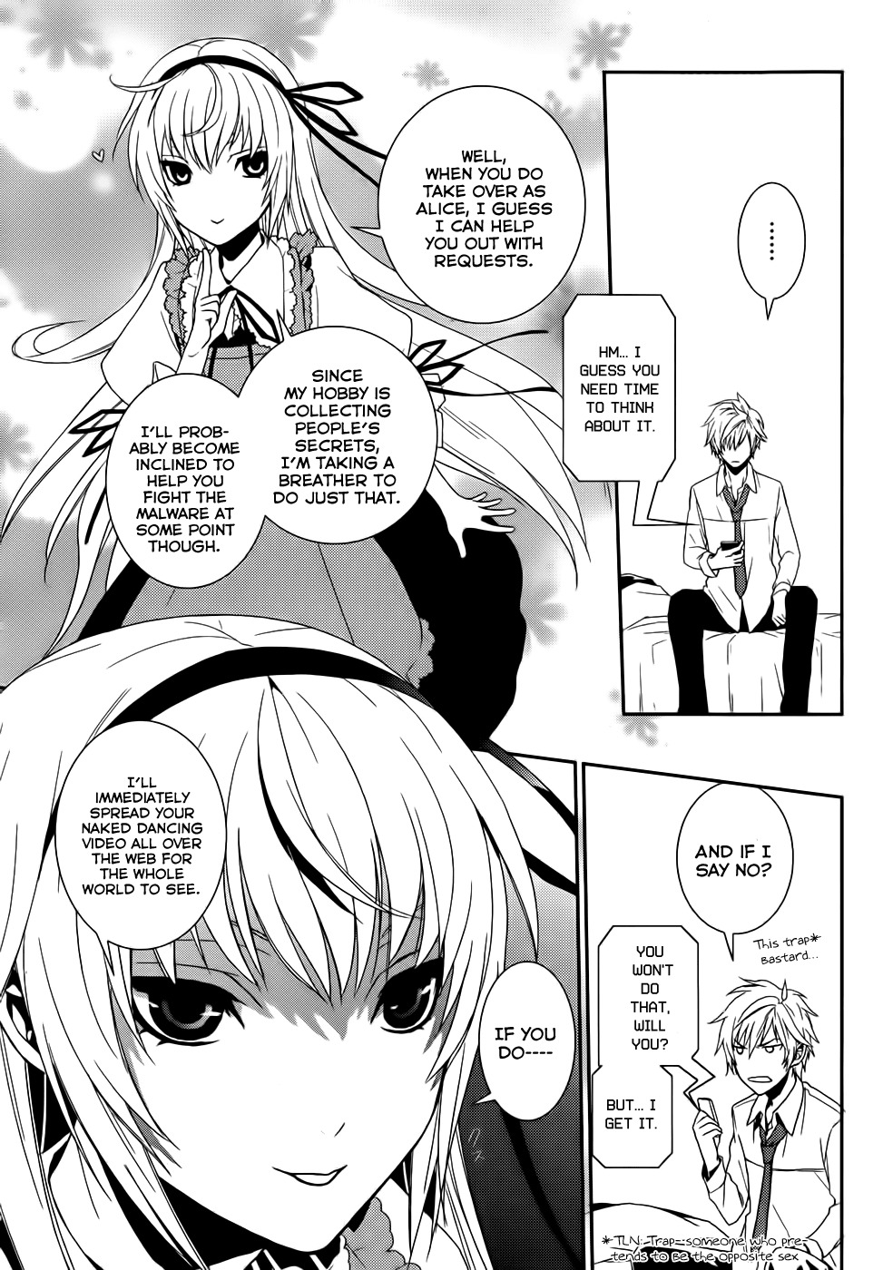 Dennou Alice to Inaba-kun Chapter 3 page 34 - Chapter 3