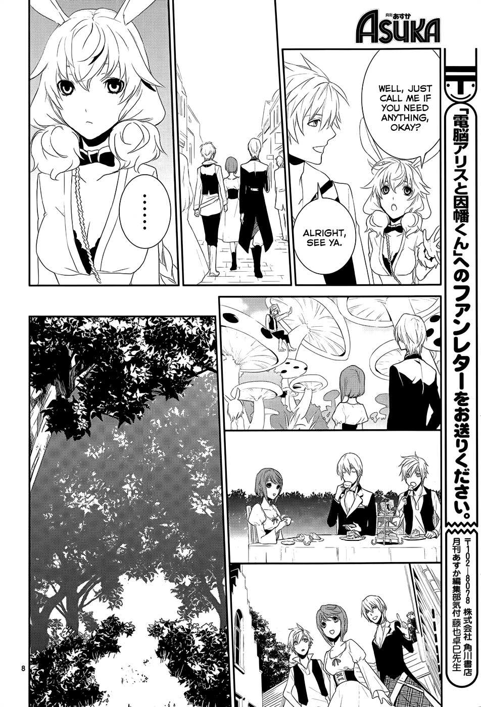 Dennou Alice to Inaba-kun Chapter 4 page 12 - Chapter 4
