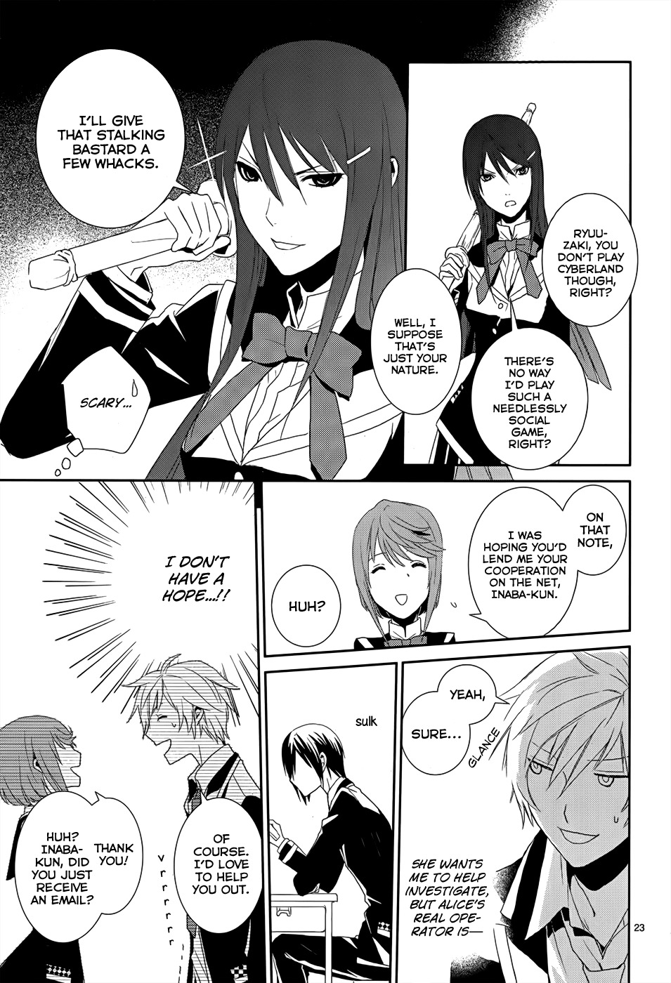 Dennou Alice to Inaba-kun Chapter 4 page 27 - Chapter 4