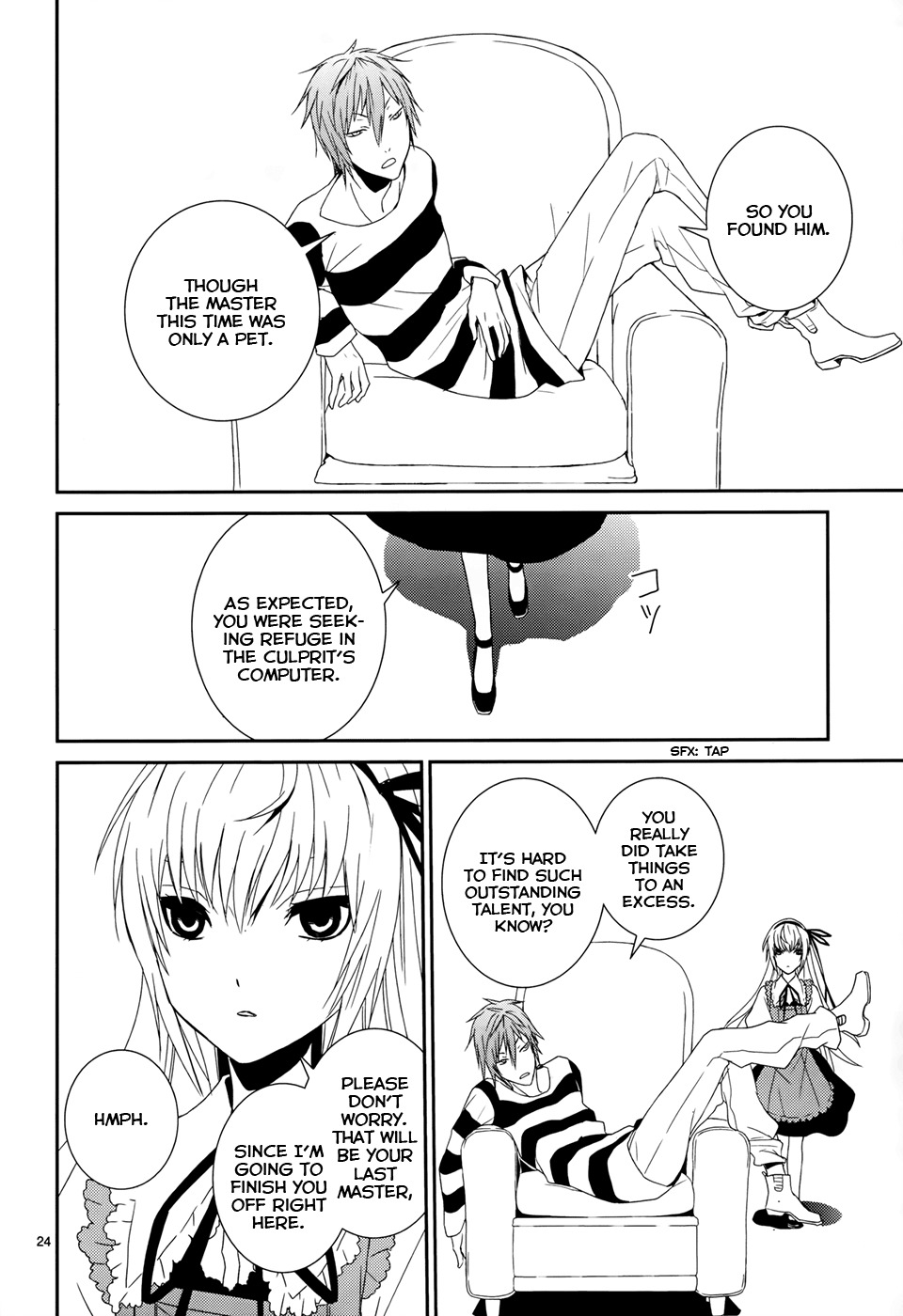 Dennou Alice to Inaba-kun Chapter 8 page 24 - Chapter 8