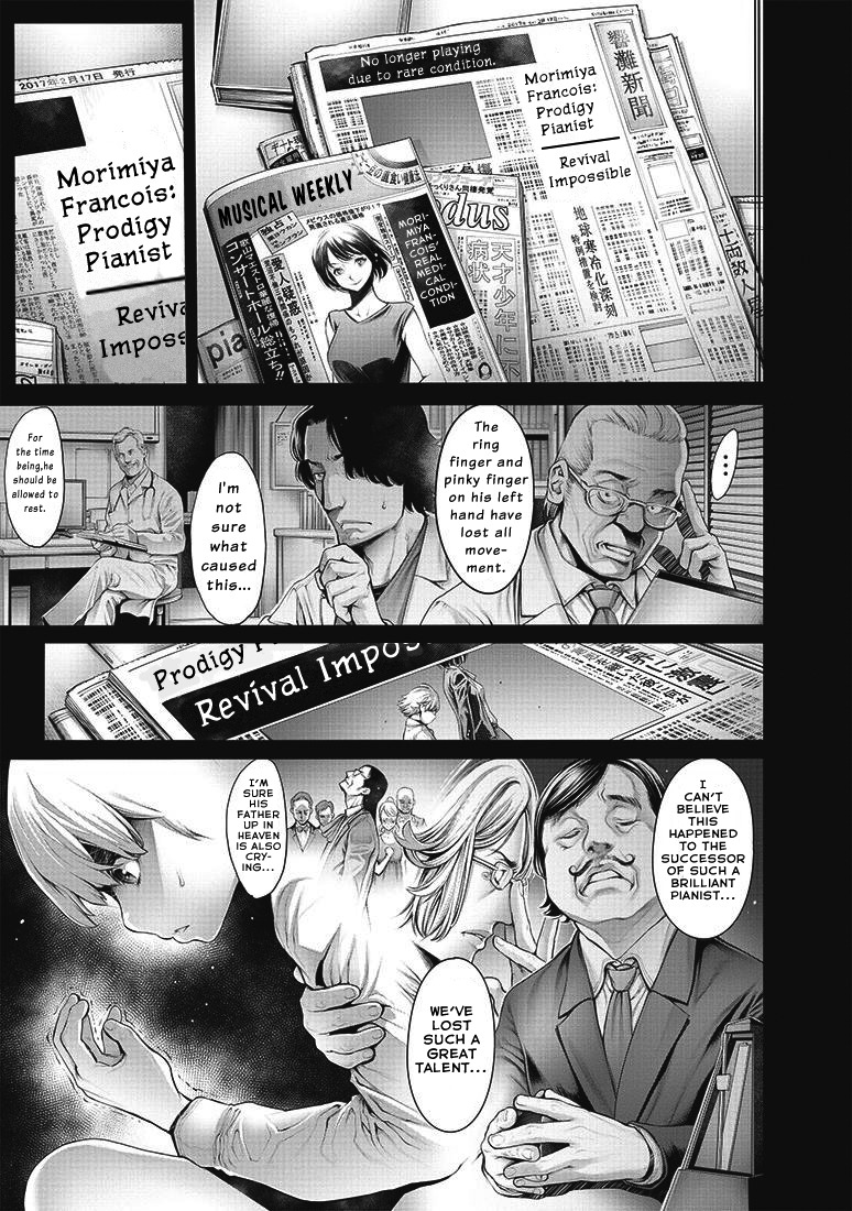 Dennou Kakugi MephistoWaltz Chapter 1 page 5 - Chapter 1: There is still hope left in his hands!!