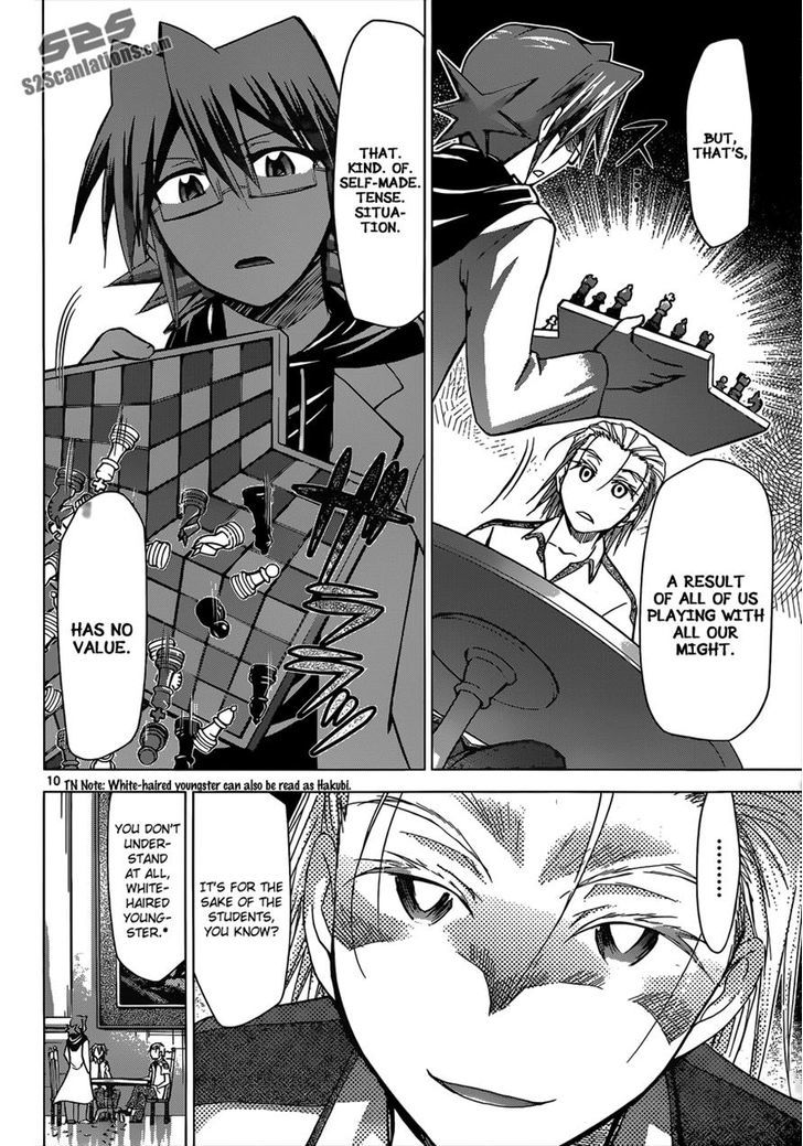 Denpa Kyoushi Chapter 116 page 10 - Chapter 116 : Leader's Conference Commences