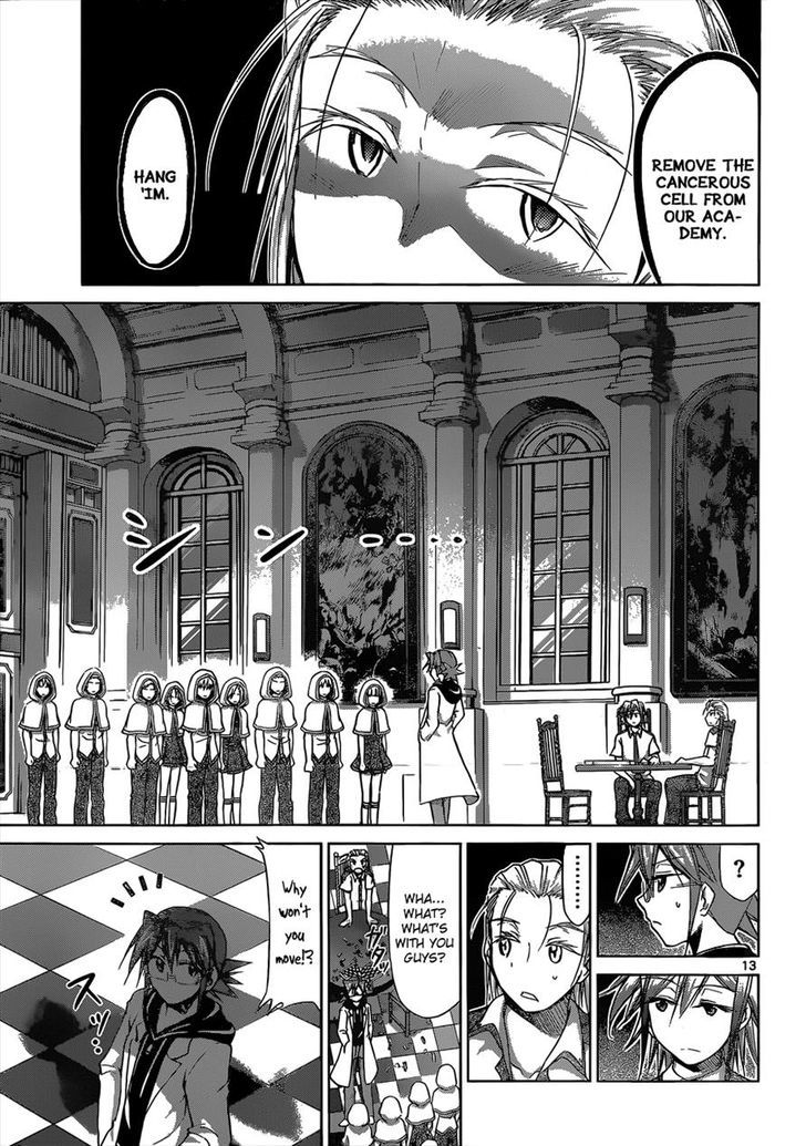 Denpa Kyoushi Chapter 116 page 13 - Chapter 116 : Leader's Conference Commences