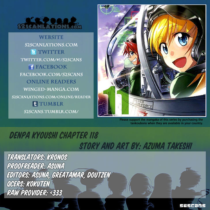 Denpa Kyoushi Chapter 118 page 1 - Chapter 118 : Tokisaka's Determination