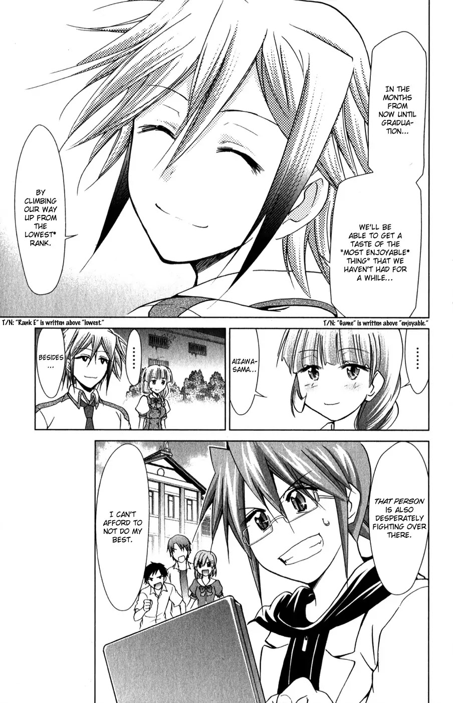 Denpa Kyoushi Chapter 136.5 page 8 - Chapter 136.5: Rank Classification: The Battle of Hidden Skills
