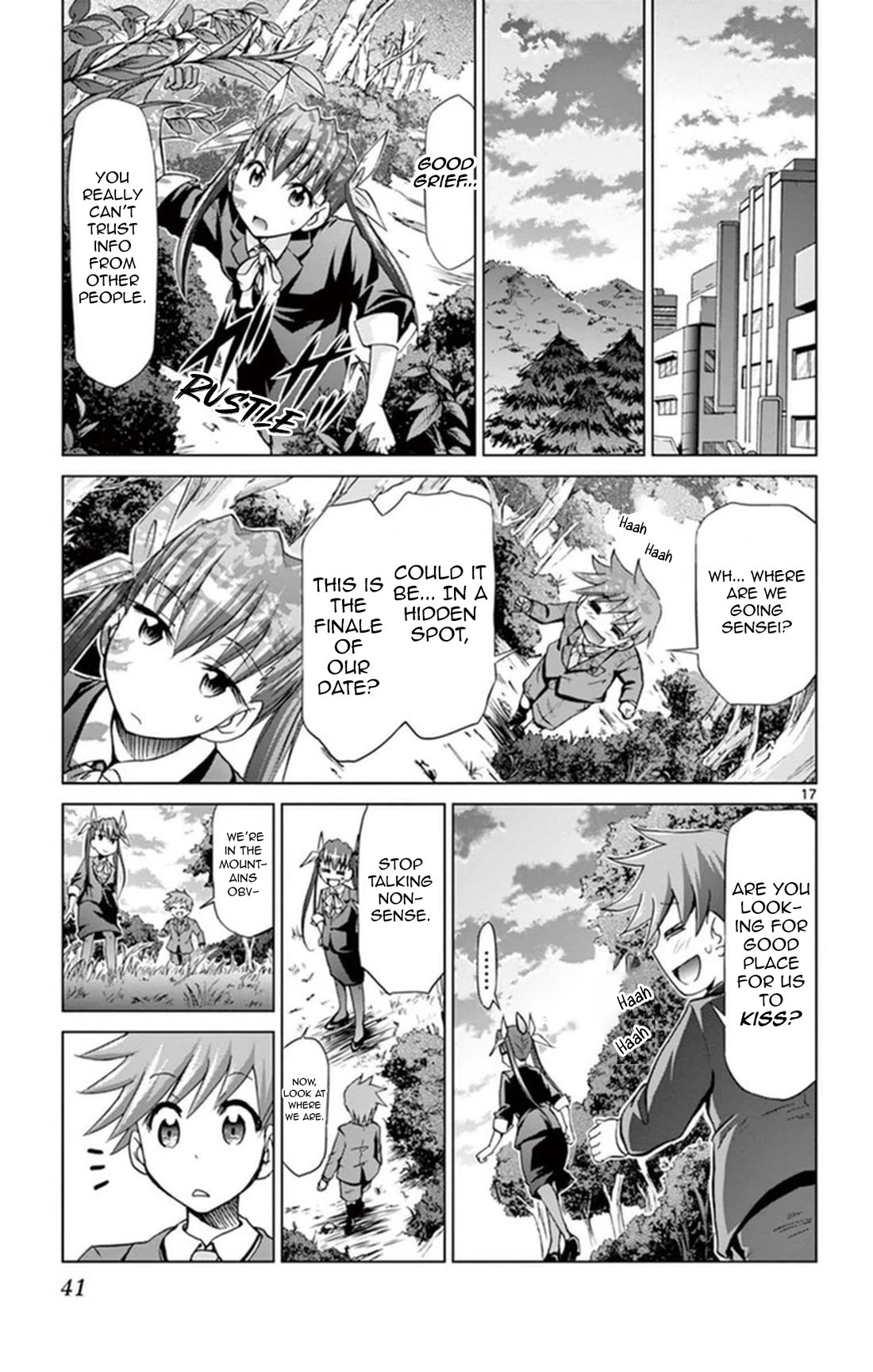 Denpa Kyoushi Chapter 154 page 17 - Chapter 154: Relationships