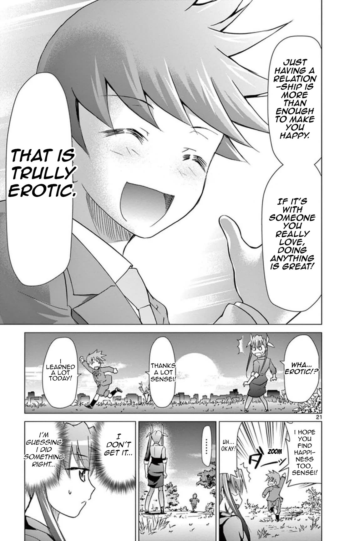 Denpa Kyoushi Chapter 154 page 21 - Chapter 154: Relationships