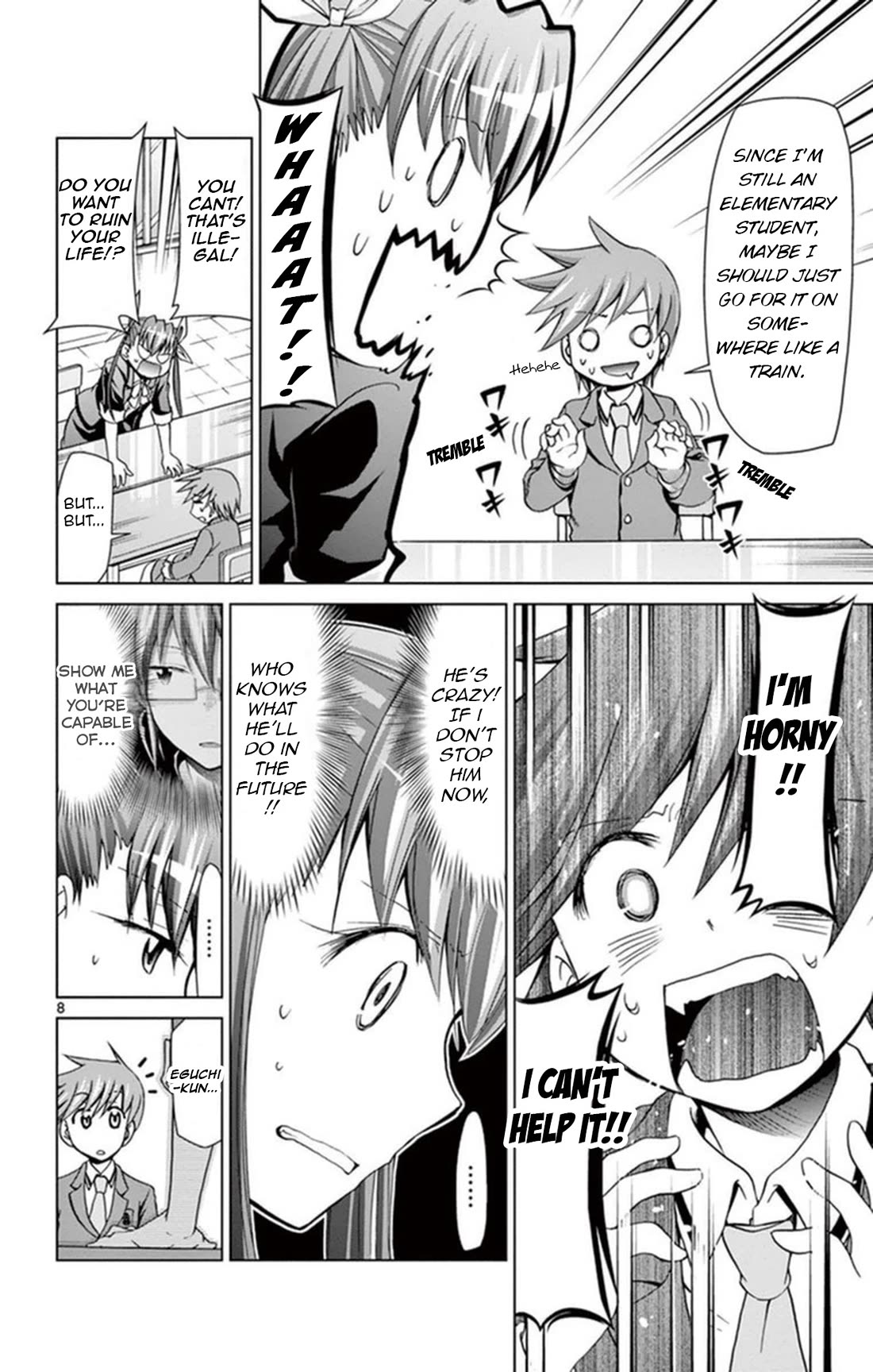 Denpa Kyoushi Chapter 154 page 8 - Chapter 154: Relationships