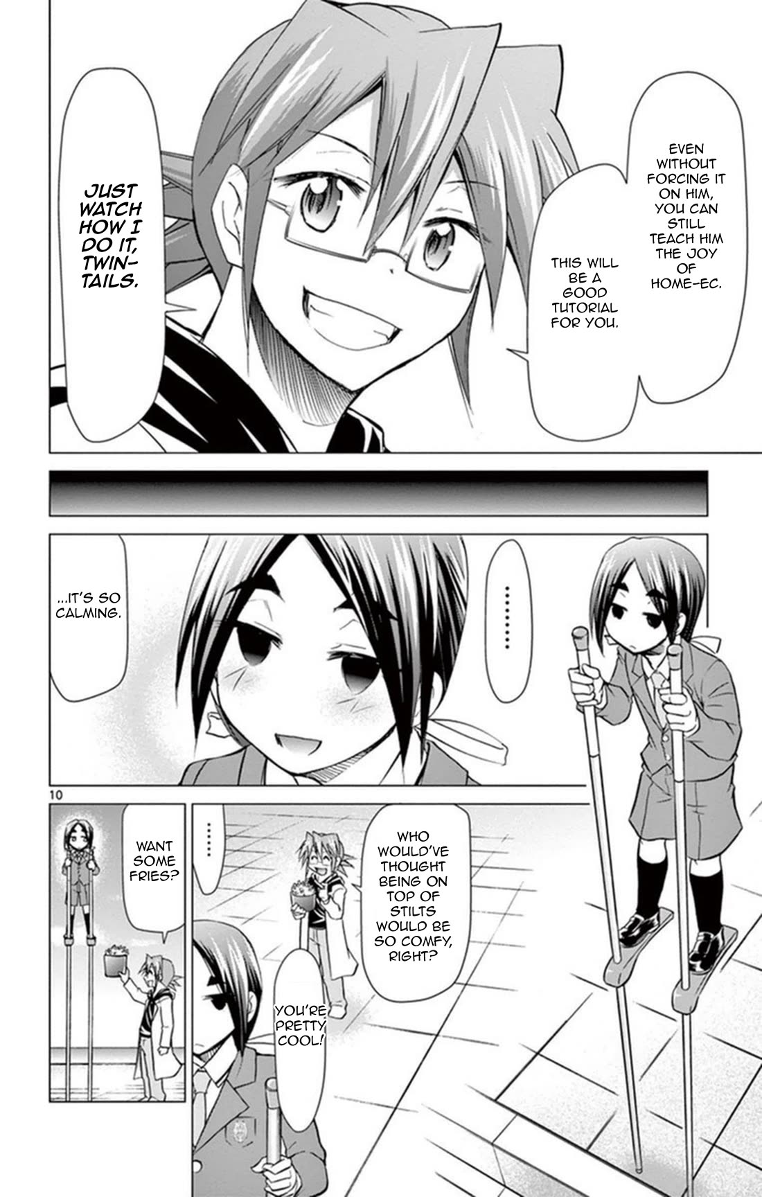 Denpa Kyoushi Chapter 155 page 10 - Chapter 155: Cooking!!