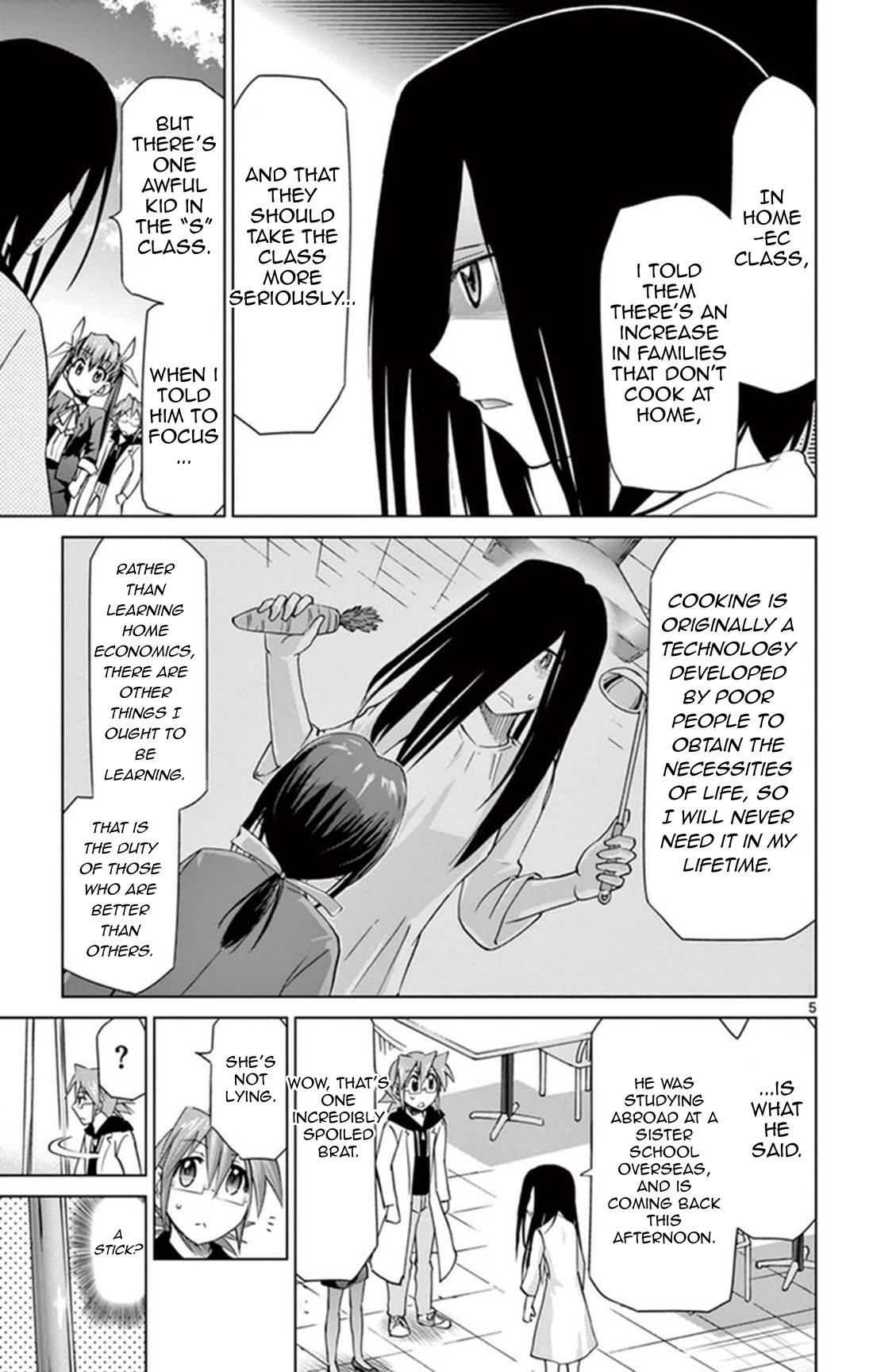 Denpa Kyoushi Chapter 155 page 5 - Chapter 155: Cooking!!