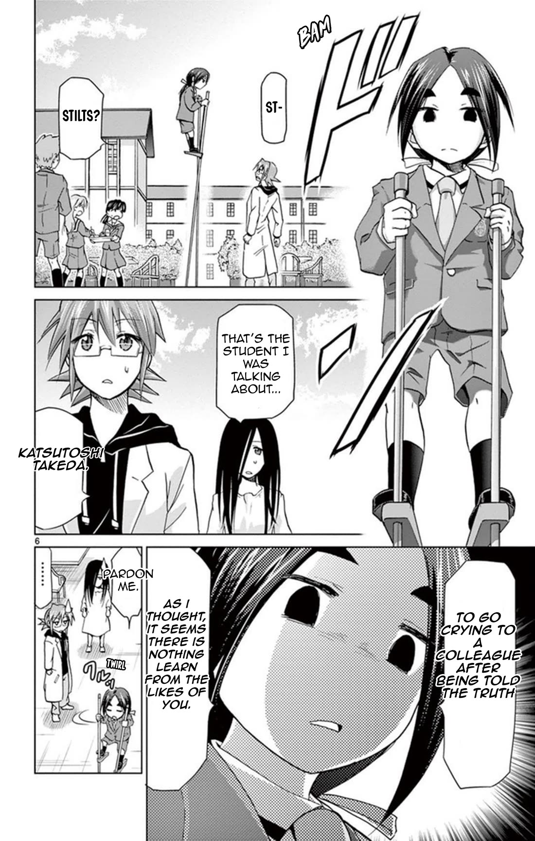 Denpa Kyoushi Chapter 155 page 6 - Chapter 155: Cooking!!