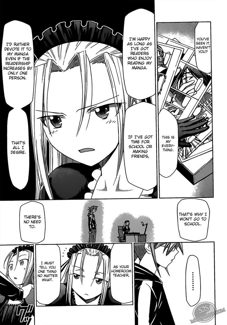 Denpa Kyoushi Chapter 18 page 17 - Chapter 18 : Truant Student Tenjouin Kisaki?