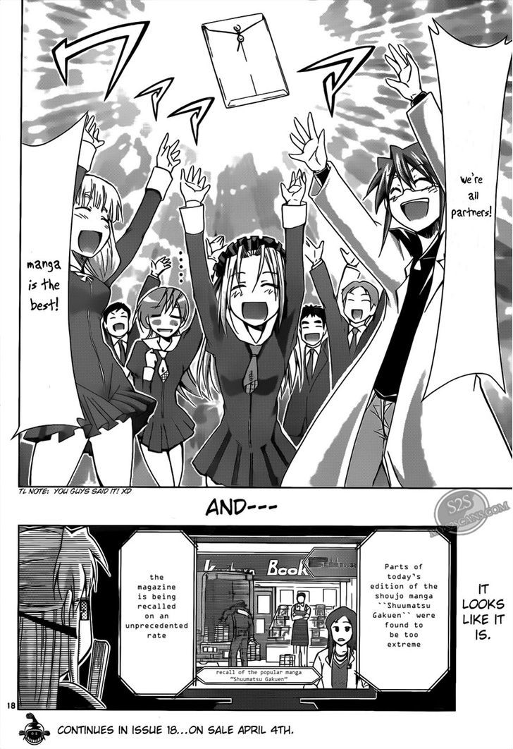 Denpa Kyoushi Chapter 20 page 17 - Chapter 20 : Kisaki's Office
