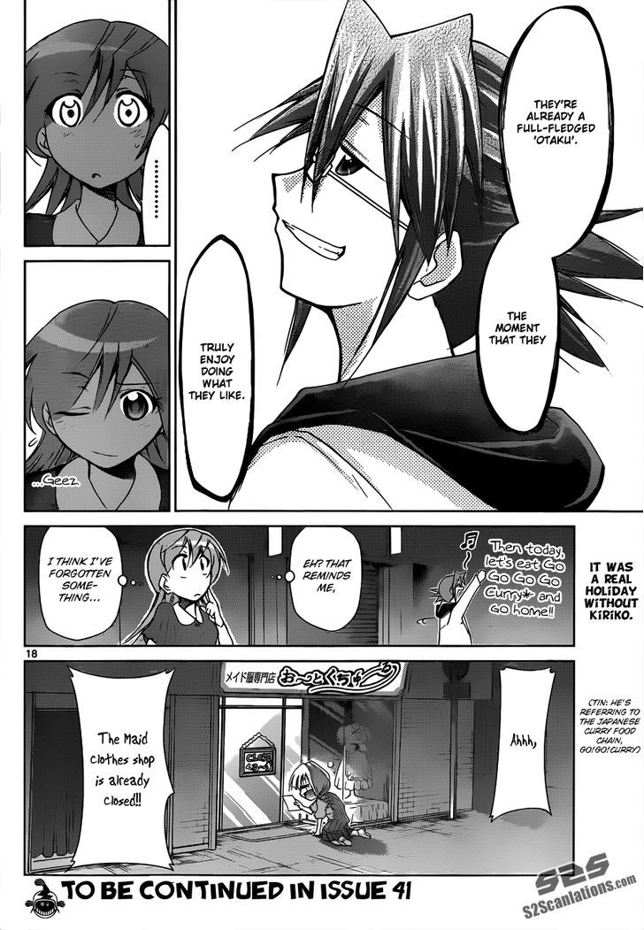 Denpa Kyoushi Chapter 41 page 19 - Chapter 41 : Brother's Day Off