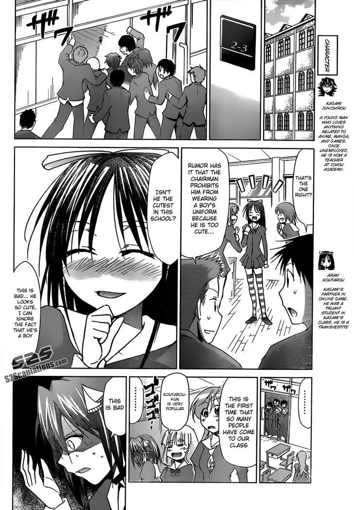 Denpa Kyoushi Chapter 45 page 9 - Chapter 45 : The Effects of His First Day of School