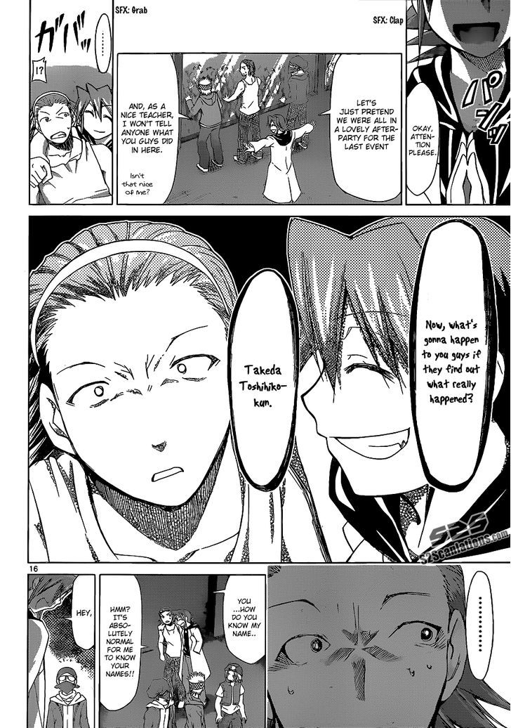 Denpa Kyoushi Chapter 61 page 16 - Chapter 61 : The Heores' Punishment