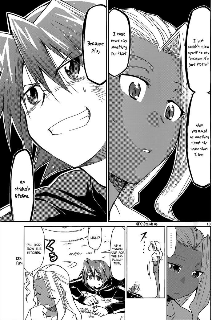 Denpa Kyoushi Chapter 63 page 14 - Chapter 63 : Kagami's Lifeline