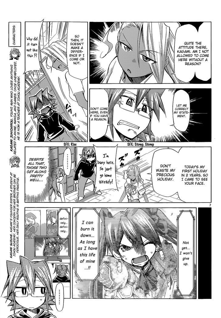Denpa Kyoushi Chapter 63 page 8 - Chapter 63 : Kagami's Lifeline