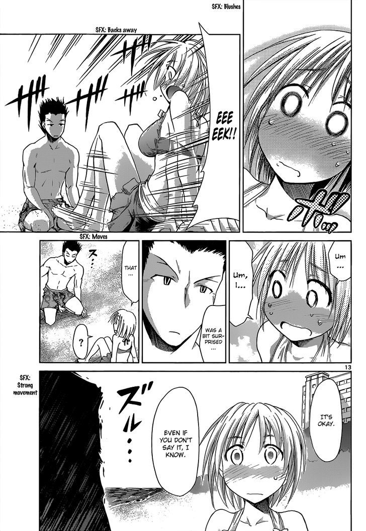 Denpa Kyoushi Chapter 67 page 14 - Chapter 67 : The Summer Sea and a Girl's Love