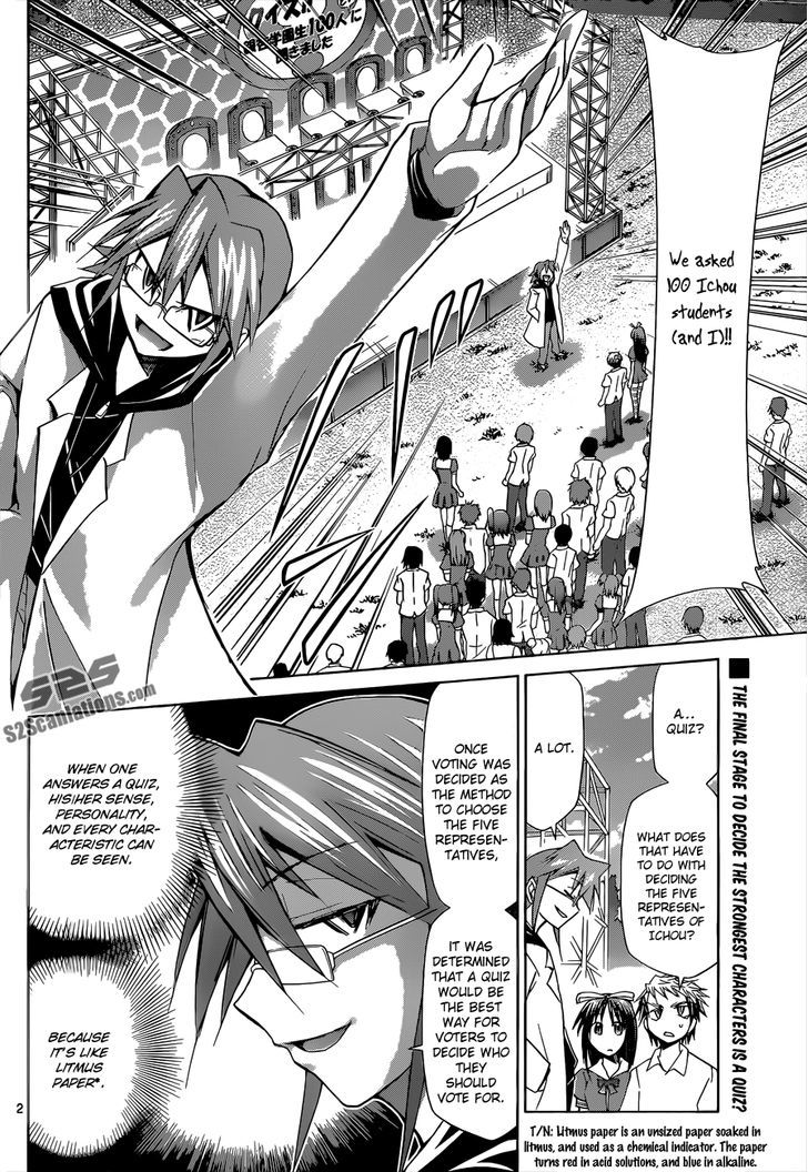 Denpa Kyoushi Chapter 82 page 3 - Chapter 82 : The "Godly Five" Final Election