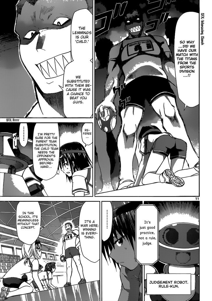 Denpa Kyoushi Chapter 83 page 12 - Chapter 83 : Group War... Outbreak!