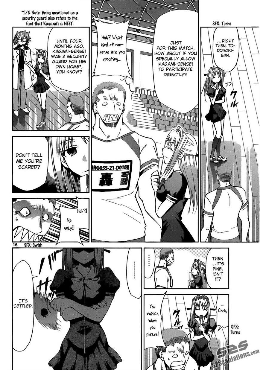 Denpa Kyoushi Chapter 85 page 16 - Chapter 85 : “High School Student" Debut