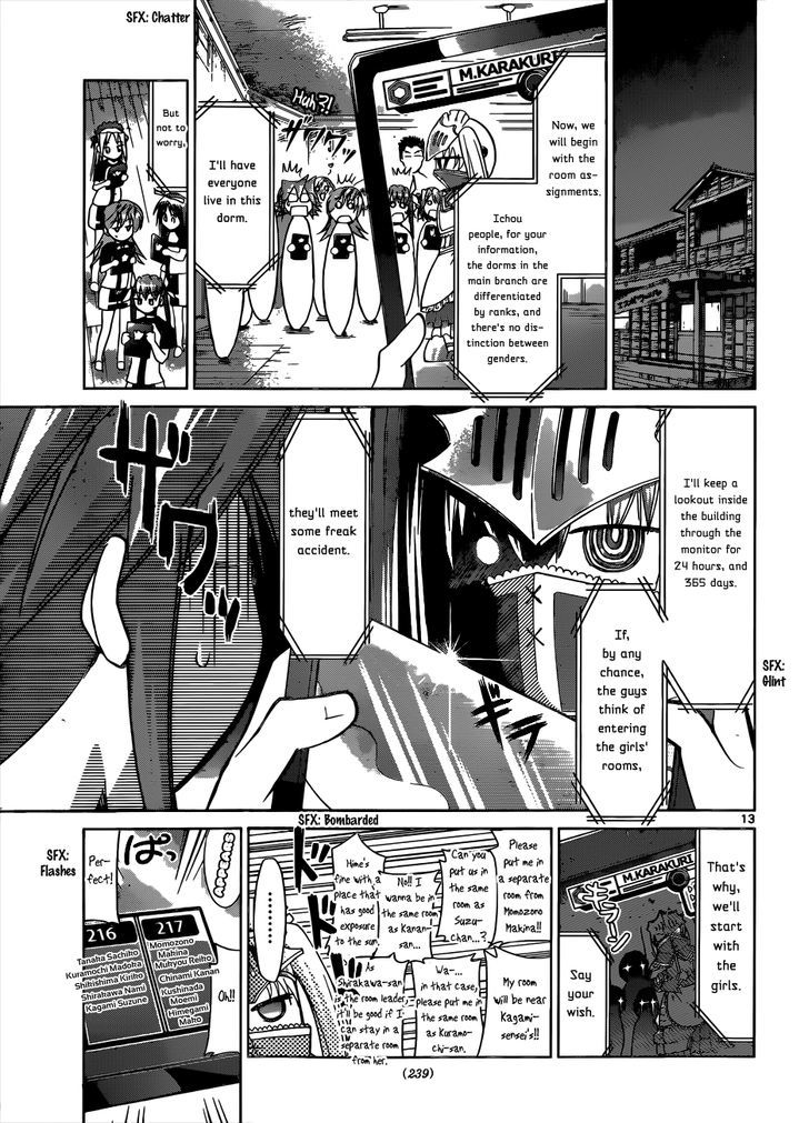Denpa Kyoushi Chapter 88 page 13 - Chapter 88 : Ichou's Dormitory!