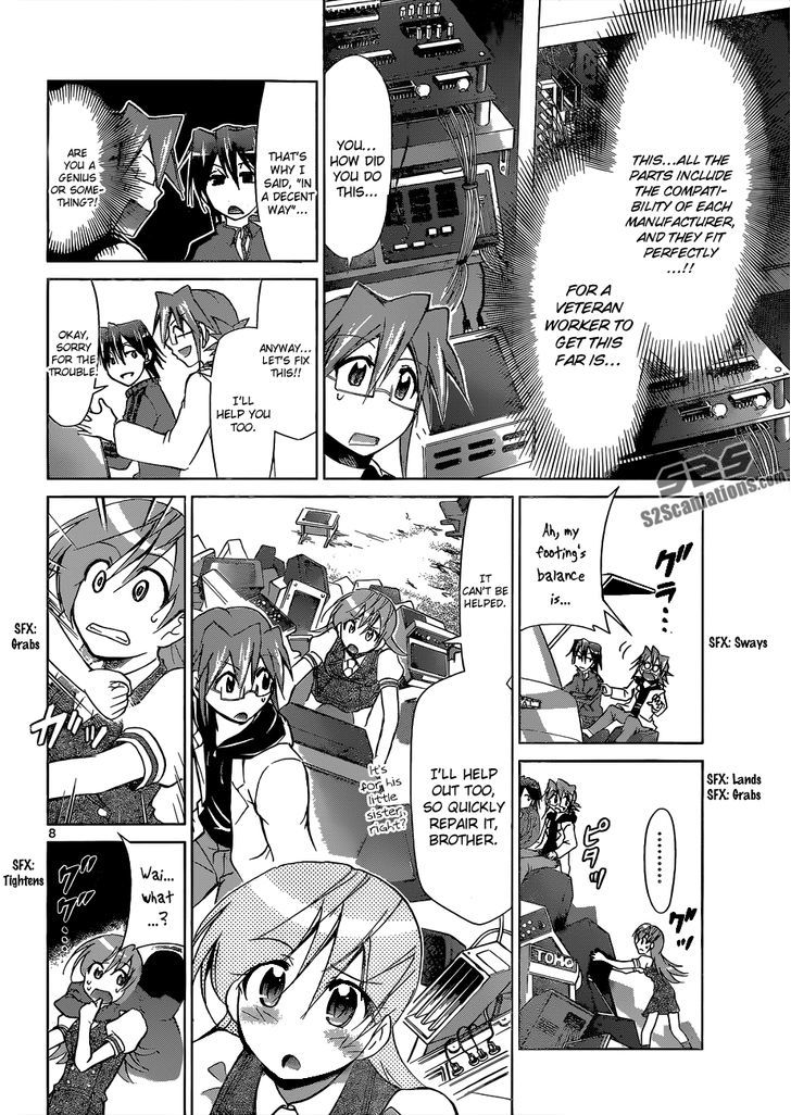 Denpa Kyoushi Chapter 98 page 9 - Chapter 98 : Another Pair of Siblings