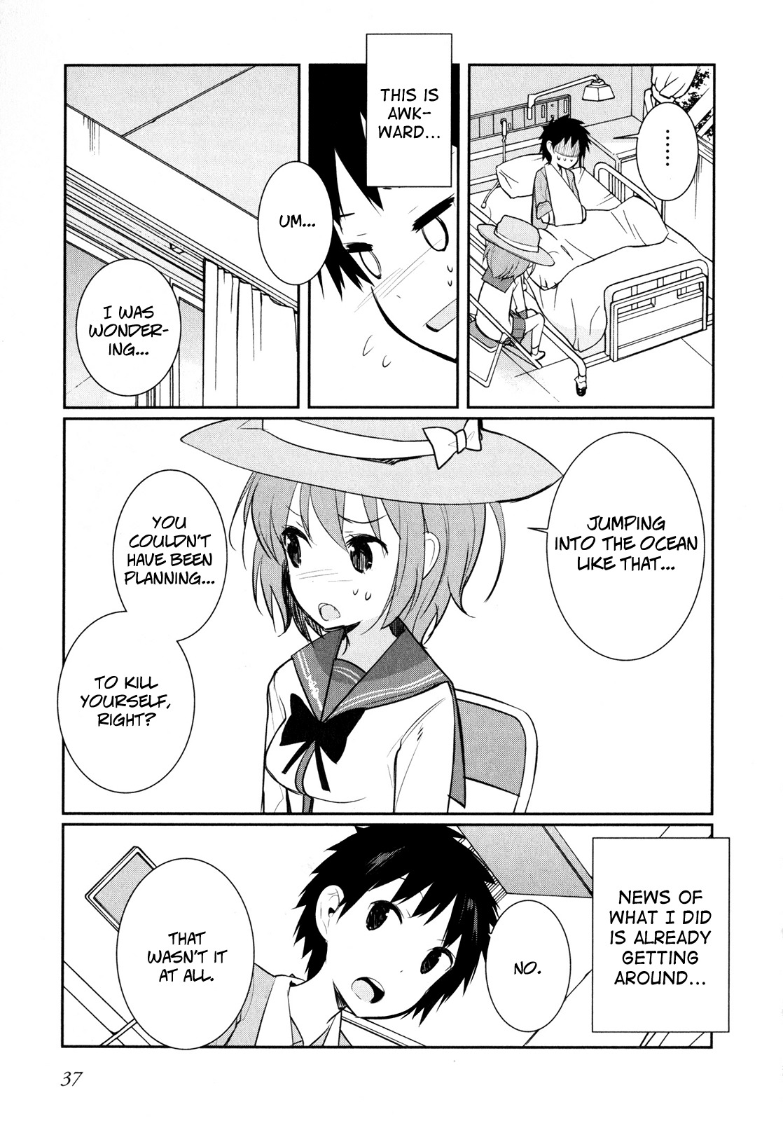 Denpa Onna To Seishun Otoko Chapter 10 page 7 - Chapter 10: City of Aliens
