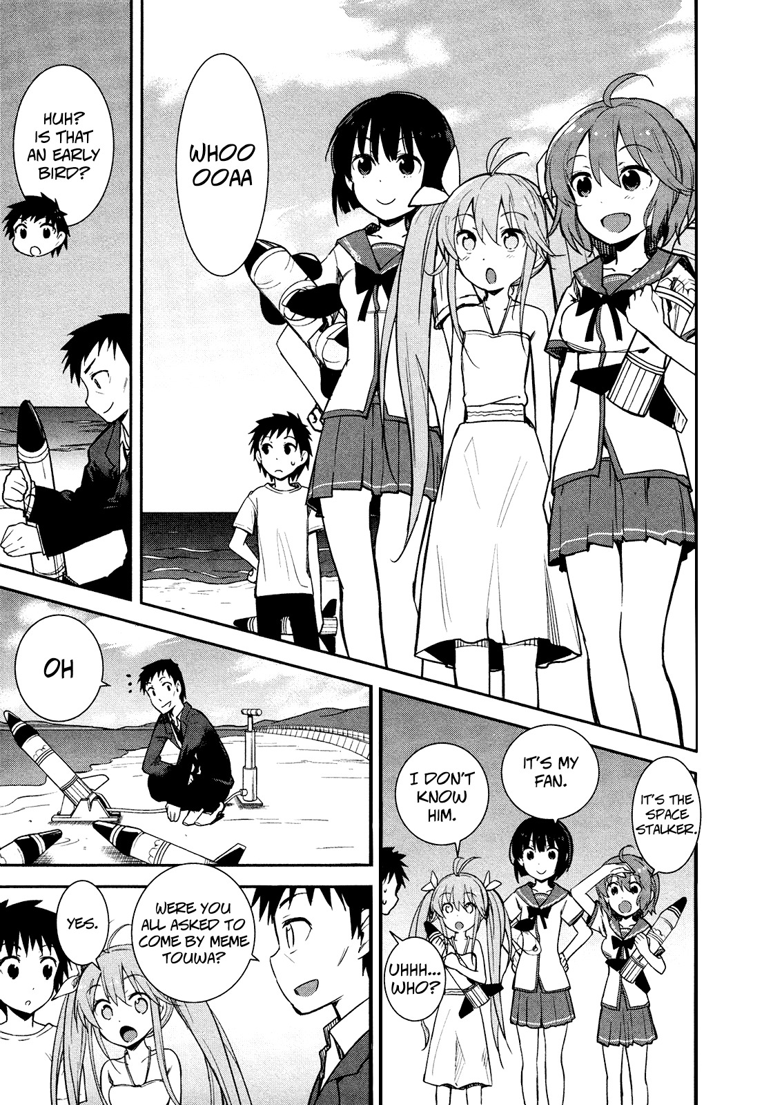 Denpa Onna To Seishun Otoko Chapter 16 page 5 - Chapter 16: Tsiolkovsky's Prayer (1)