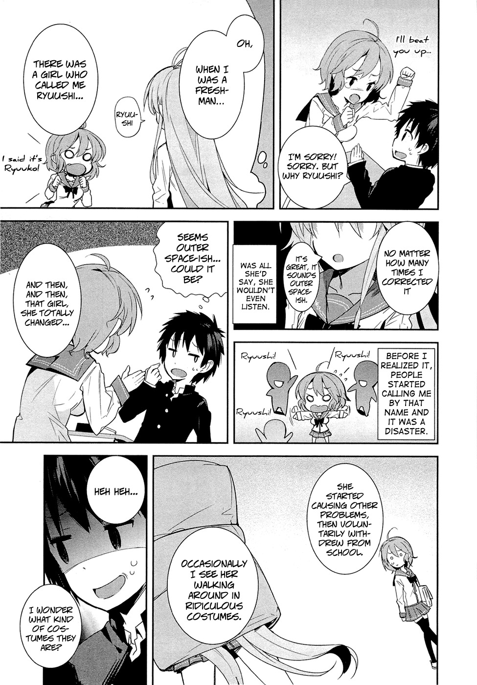 Denpa Onna To Seishun Otoko Chapter 4 page 11 - Chapter 4: Self Question:What to do when you get the joker in Old Maid and you only have 3 cards left in your hand... (1)