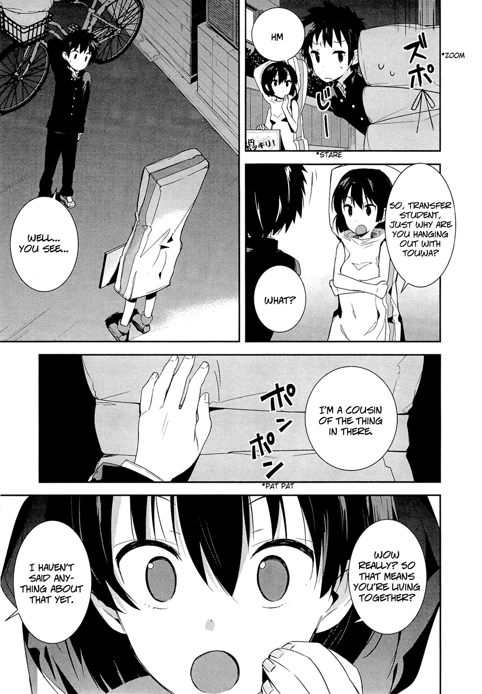 Denpa Onna To Seishun Otoko Chapter 5 page 11 - Chapter 5: Self Question:What to do when you get the joker in Old Maid and you only have 3 cards left in your hand... (2)