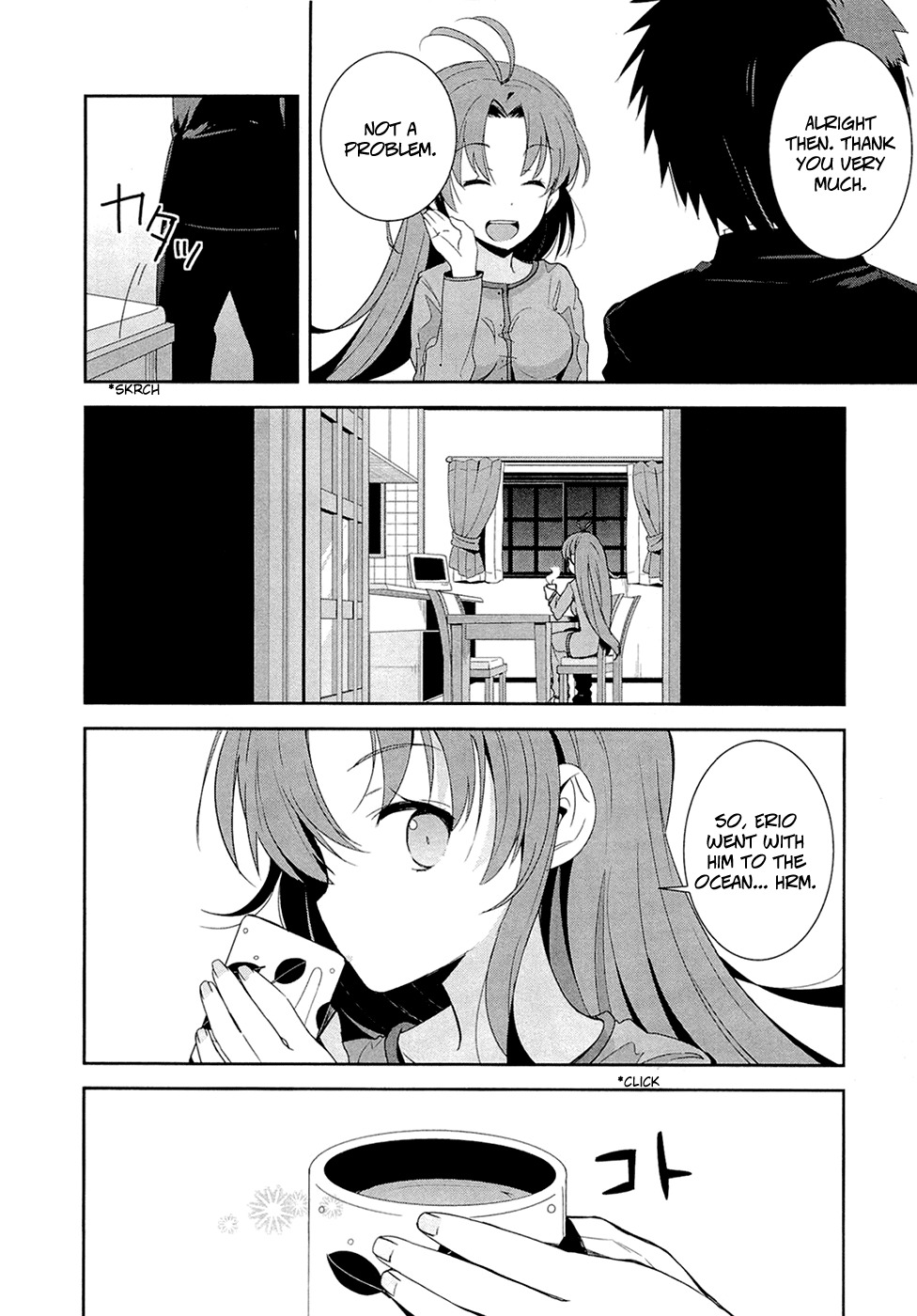 Denpa Onna To Seishun Otoko Chapter 5 page 24 - Chapter 5: Self Question:What to do when you get the joker in Old Maid and you only have 3 cards left in your hand... (2)
