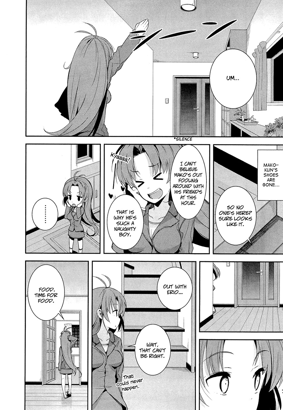 Denpa Onna To Seishun Otoko Chapter 5 page 8 - Chapter 5: Self Question:What to do when you get the joker in Old Maid and you only have 3 cards left in your hand... (2)
