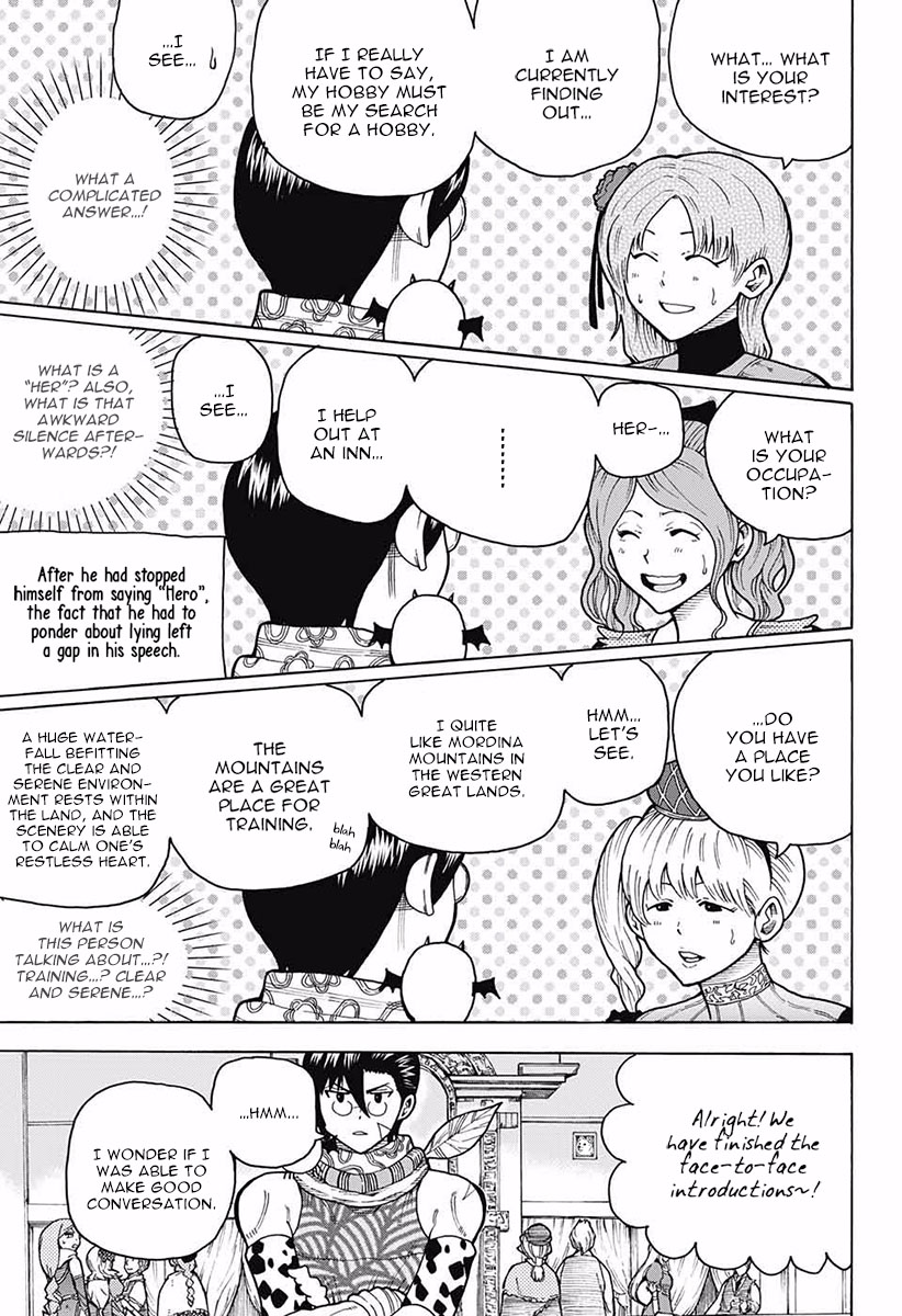 Densetsu no Yuusha no Konkatsu Chapter 3 page 13 - Chapter 3: Friendship