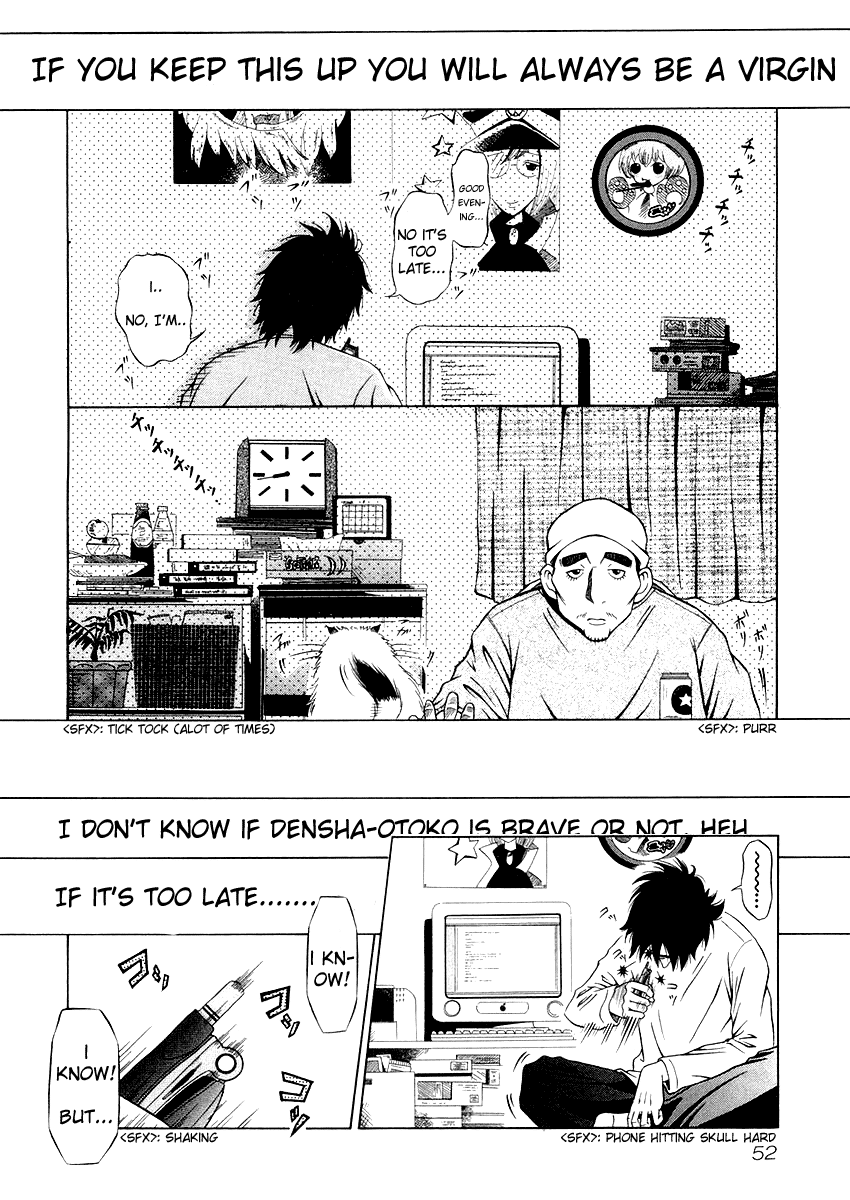 Densha Otoko: Ganbare Doku Otoko! Chapter 1.2 page 22 - Chapter 1 v2 : Is the Single Guy Burning