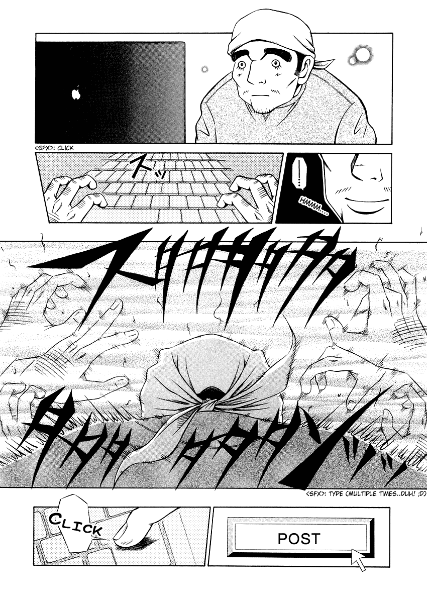 Densha Otoko: Ganbare Doku Otoko! Chapter 1.2 page 8 - Chapter 1 v2 : Is the Single Guy Burning