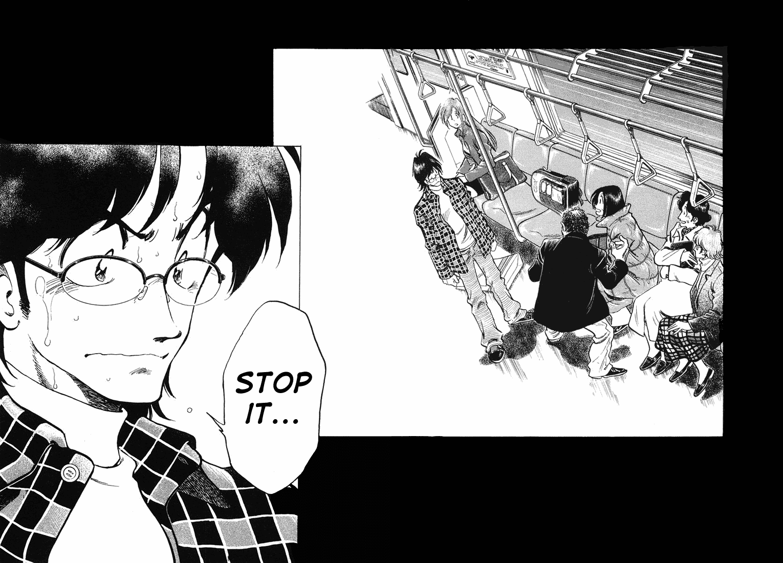 Densha Otoko - Net Hatsu, Kakueki Teisha no Love Story Chapter 1.2 page 17 - Chapter 1 v2 : The Birth of Densha Otoko